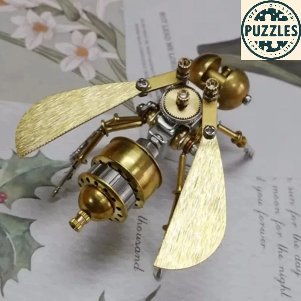 3D Steampunk Insect Puzzle Kit - Puzolife - Puzolife - Puzzles of Life