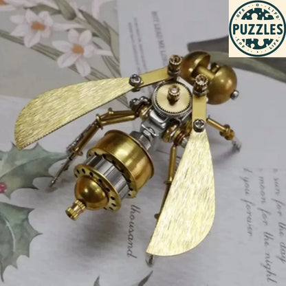 3D Steampunk Insect Puzzle Kit - Puzolife - Puzolife - Puzzles of Life