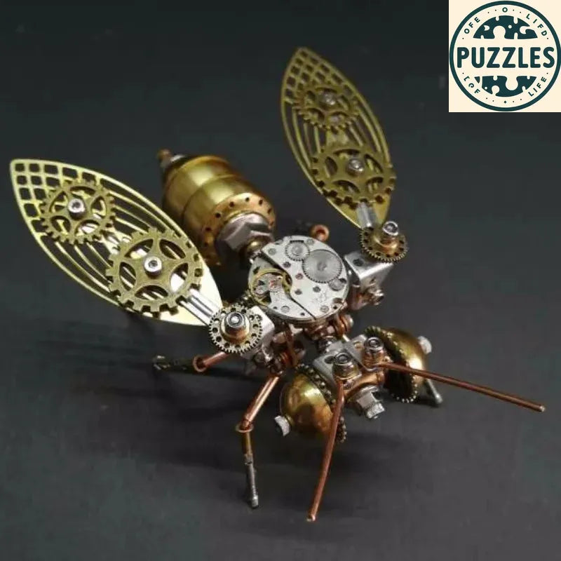 3D Steampunk Insect Puzzle Kit - Puzolife - Puzolife - Puzzles of Life