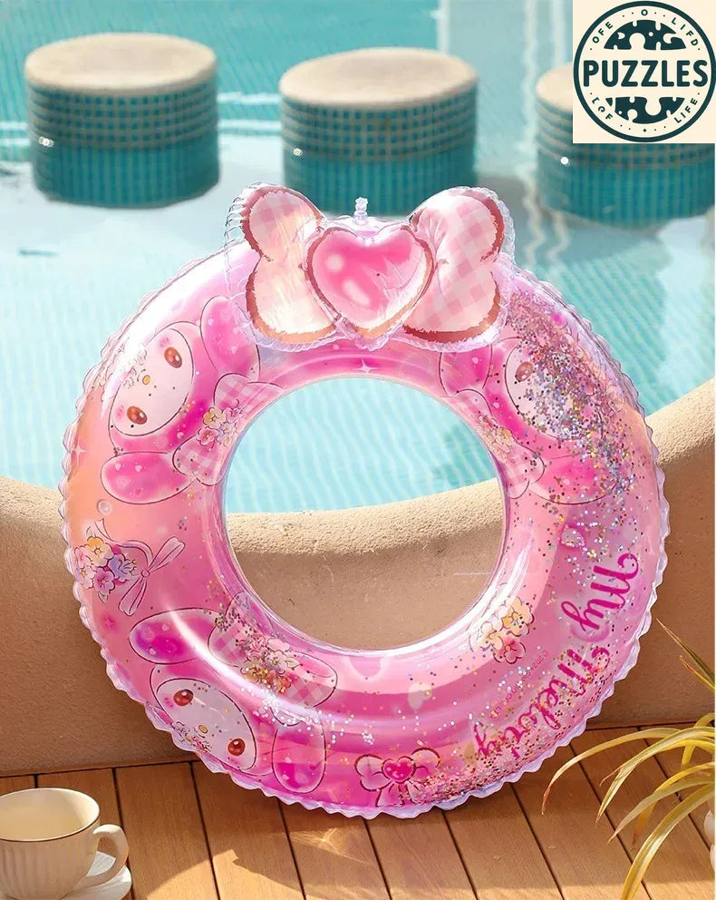 Sanrio Melody Inflatable Swim Ring - Puzolife - Puzolife - Puzzles of Life