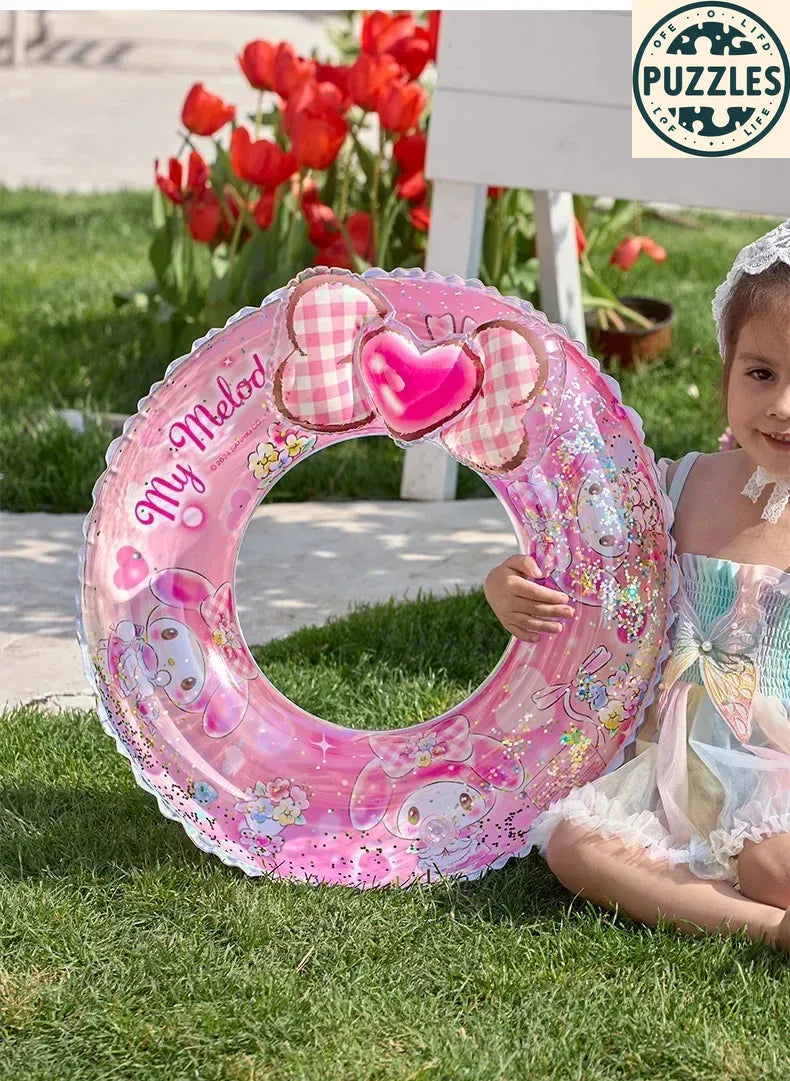 Sanrio Melody Inflatable Swim Ring - Puzolife - Puzolife - Puzzles of Life