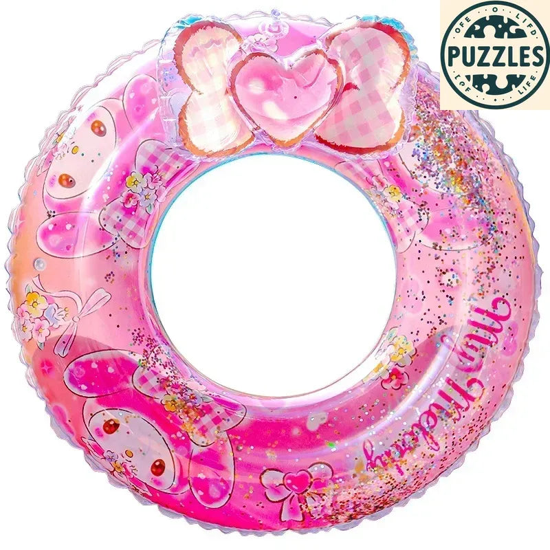 Sanrio Melody Inflatable Swim Ring - Puzolife - Puzolife - Puzzles of Life