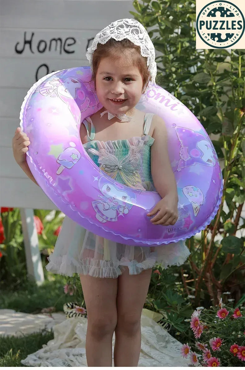 Sanrio Melody Inflatable Swim Ring - Puzolife - Puzolife - Puzzles of Life