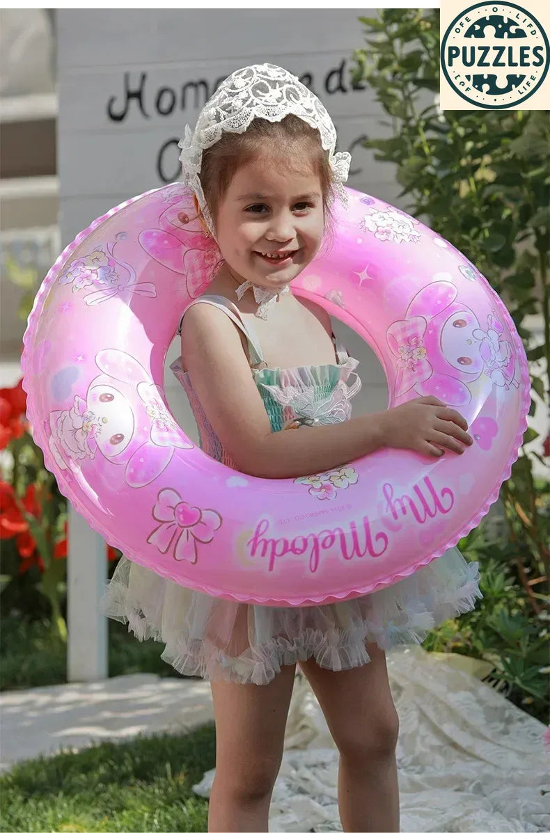 Sanrio Melody Inflatable Swim Ring - Puzolife - Puzolife - Puzzles of Life