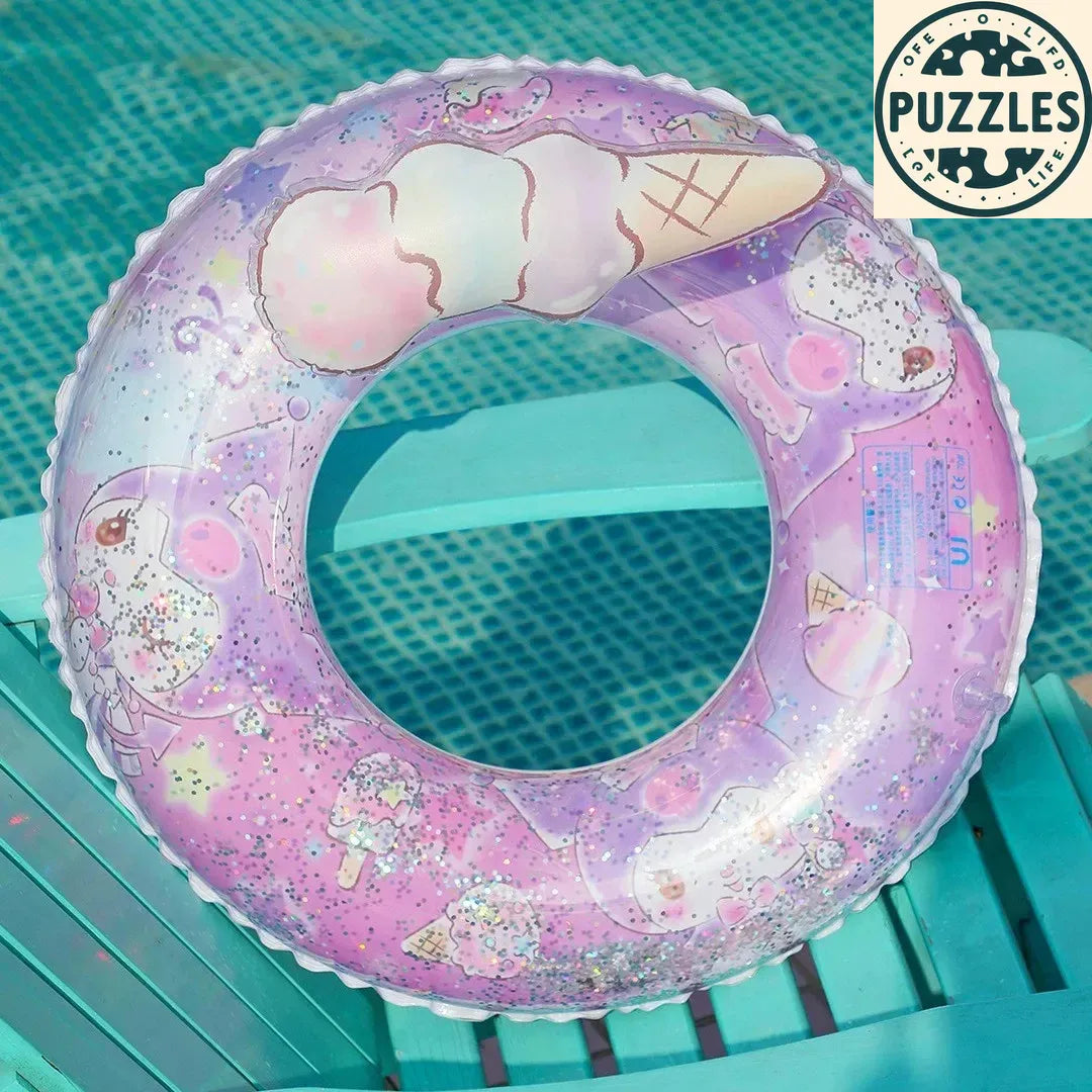 Sanrio Melody Inflatable Swim Ring - Puzolife - Puzolife - Puzzles of Life