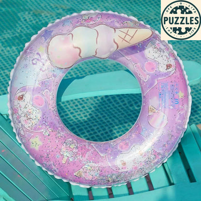 Sanrio Melody Inflatable Swim Ring - Puzolife - Puzolife - Puzzles of Life