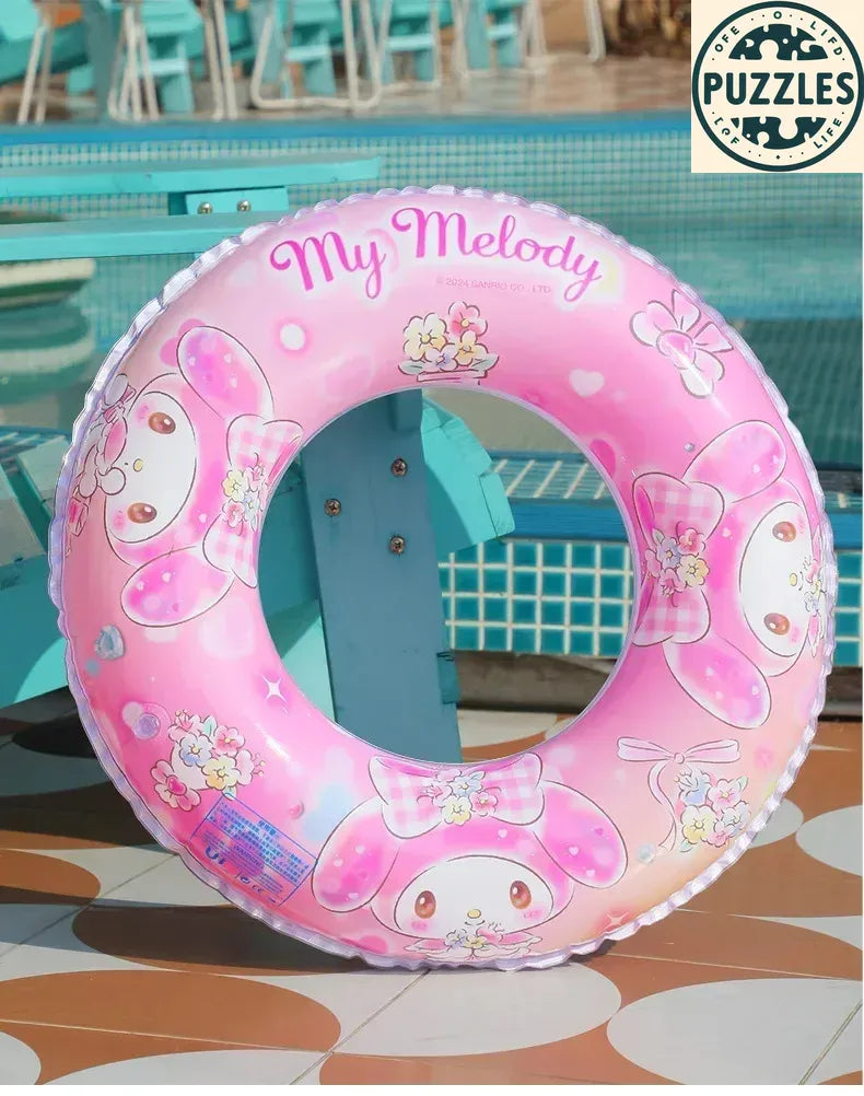 Sanrio Melody Inflatable Swim Ring - Puzolife - Puzolife - Puzzles of Life