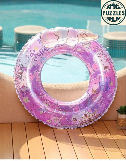 Sanrio Melody Inflatable Swim Ring - Puzolife - Puzolife - Puzzles of Life