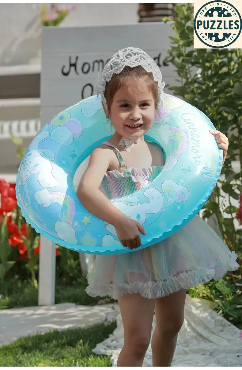Sanrio Melody Inflatable Swim Ring - Puzolife - Puzolife - Puzzles of Life