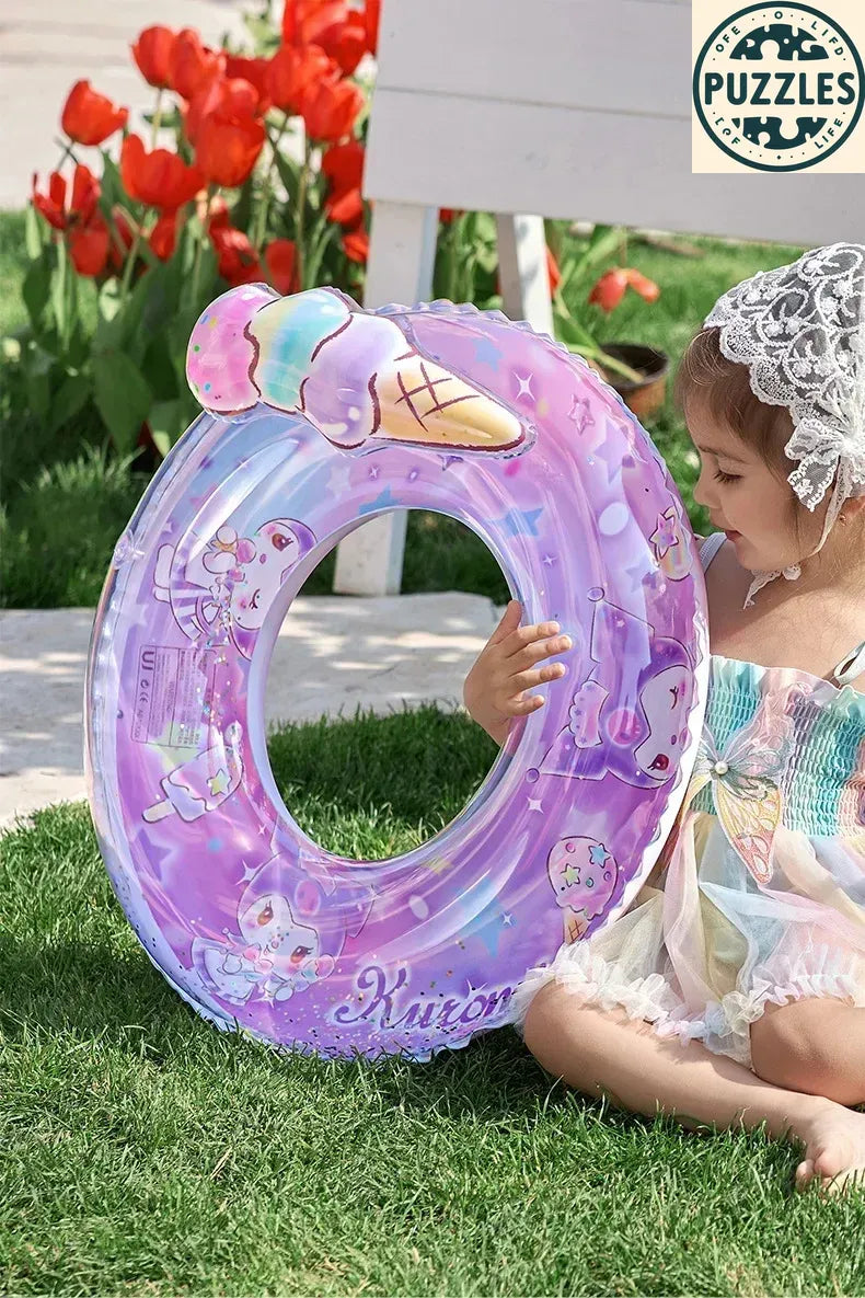 Sanrio Melody Inflatable Swim Ring - Puzolife - Puzolife - Puzzles of Life