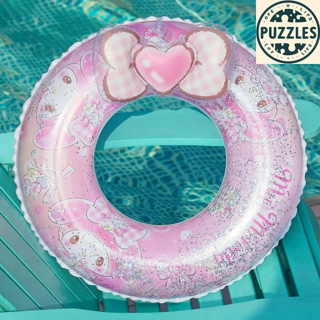 Sanrio Melody Inflatable Swim Ring - Puzolife - Puzolife - Puzzles of Life