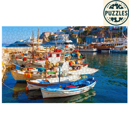 500-Piece Architecture Puzzle – Famous Tourist Attractions - Puzzles