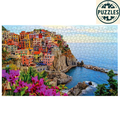 500-Piece Architecture Puzzle – Famous Tourist Attractions - Puzzles