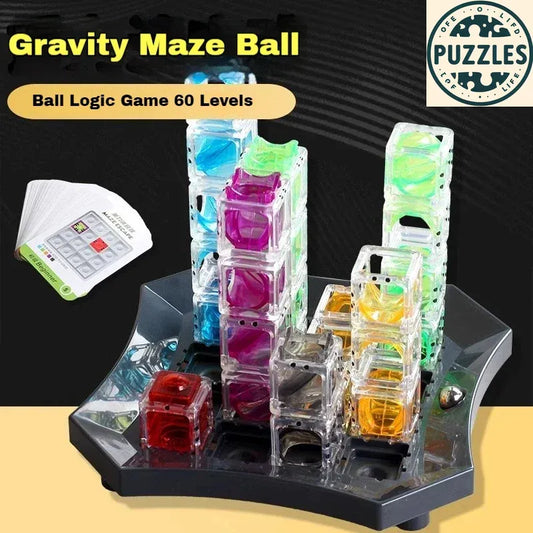 Gravity Maze Marble Run STEM Brain Game - Puzzles