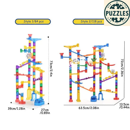 Glow-in-the-Dark Marble Maze STEM Toy - Puzzles