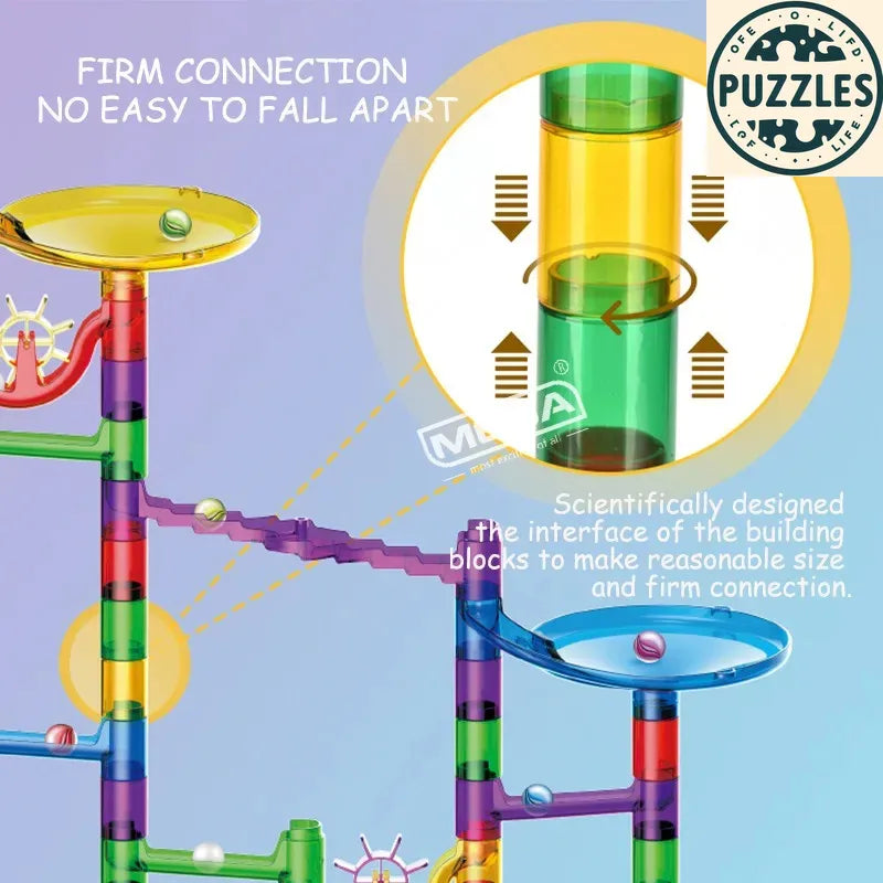 Glow-in-the-Dark Marble Maze STEM Toy - Puzzles