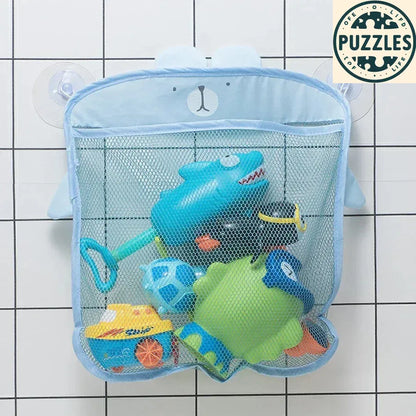 Baby Shower Duck & Dinosaur Net Toy – Suction Cup Organizer - Puzzles