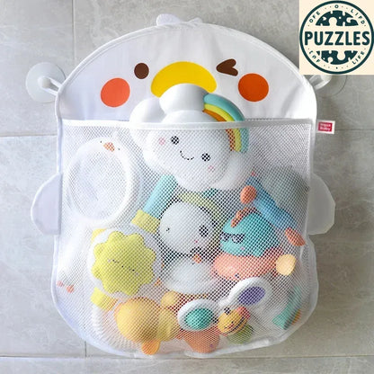 Baby Shower Duck & Dinosaur Net Toy – Suction Cup Organizer - Puzzles