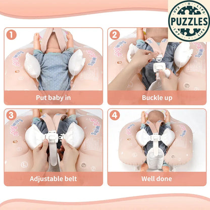 Baby Swimming Float With Canopy - Puzolife - Puzolife - Puzzles of Life
