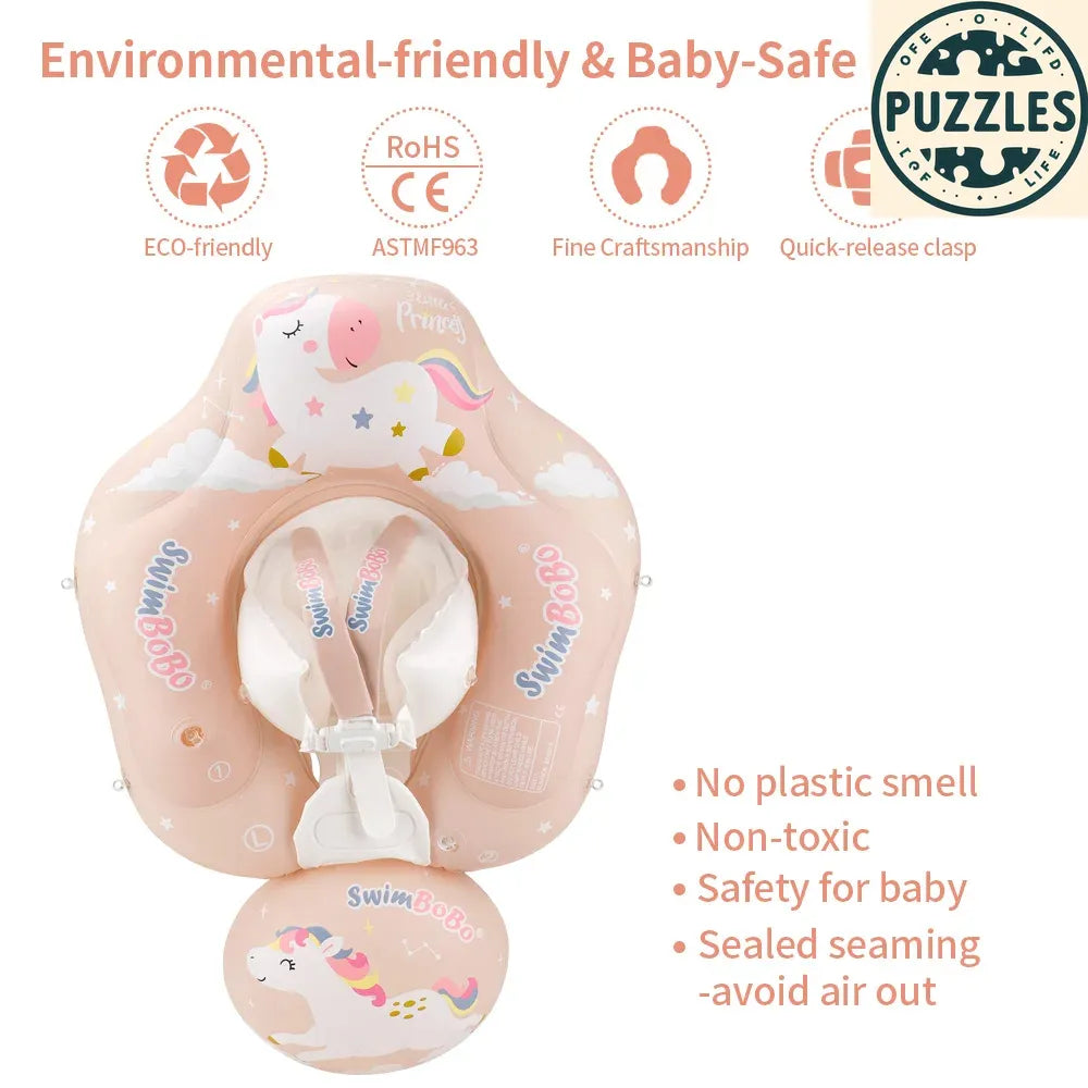 Baby Swimming Float With Canopy - Puzolife - Puzolife - Puzzles of Life