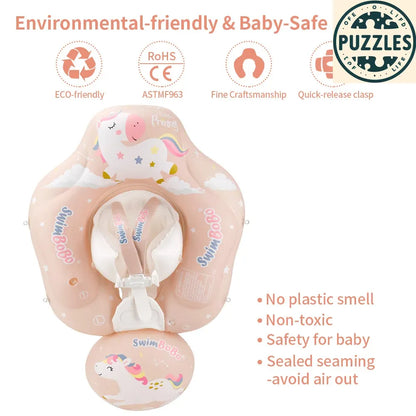 Baby Swimming Float With Canopy - Puzolife - Puzolife - Puzzles of Life