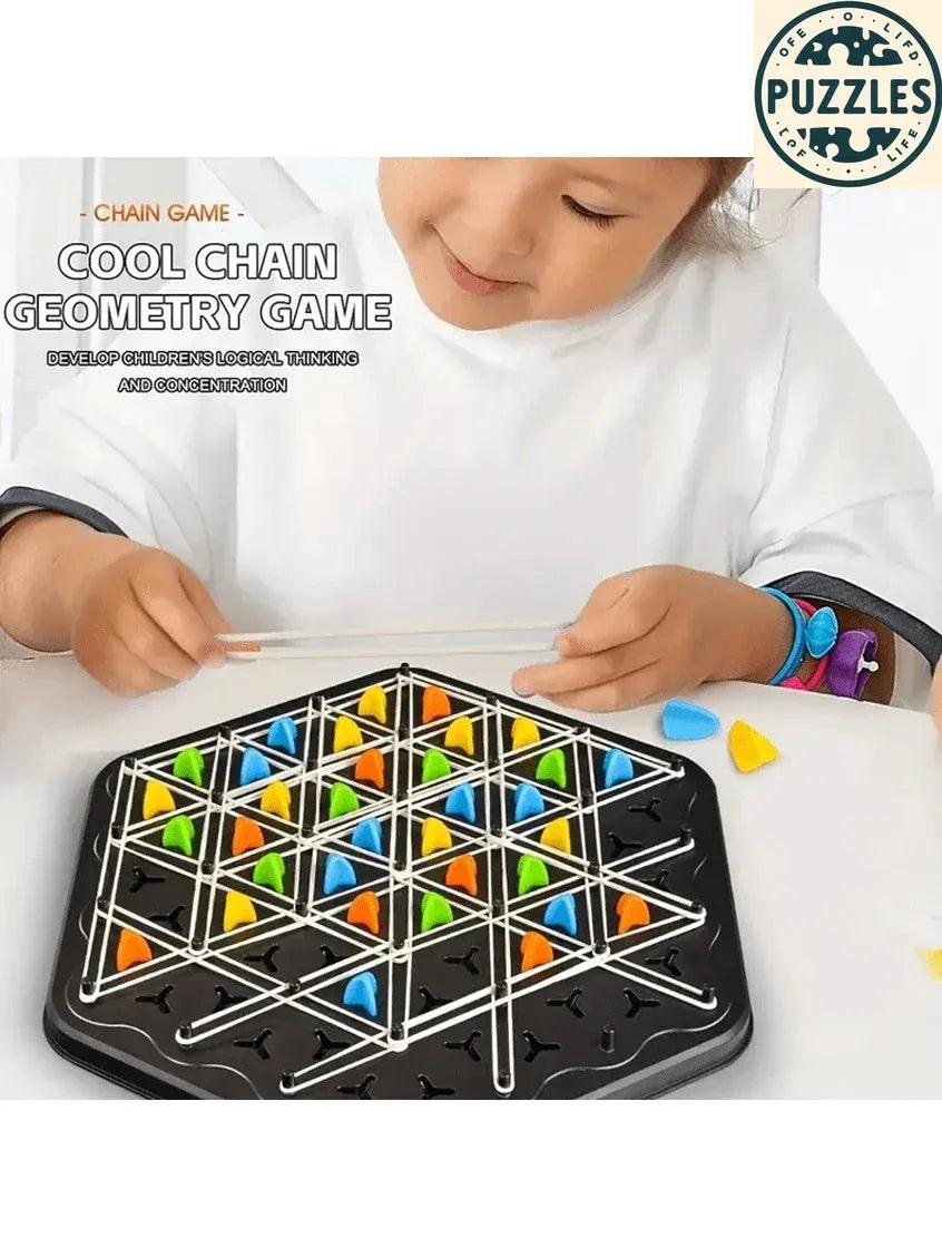 Chain Triangle Chess – Fun & Educational - Puzolife - Puzzles of Life