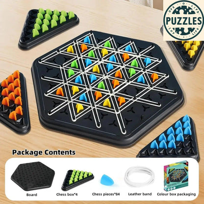 Chain Triangle Chess – Fun & Educational - Puzolife - Puzzles of Life