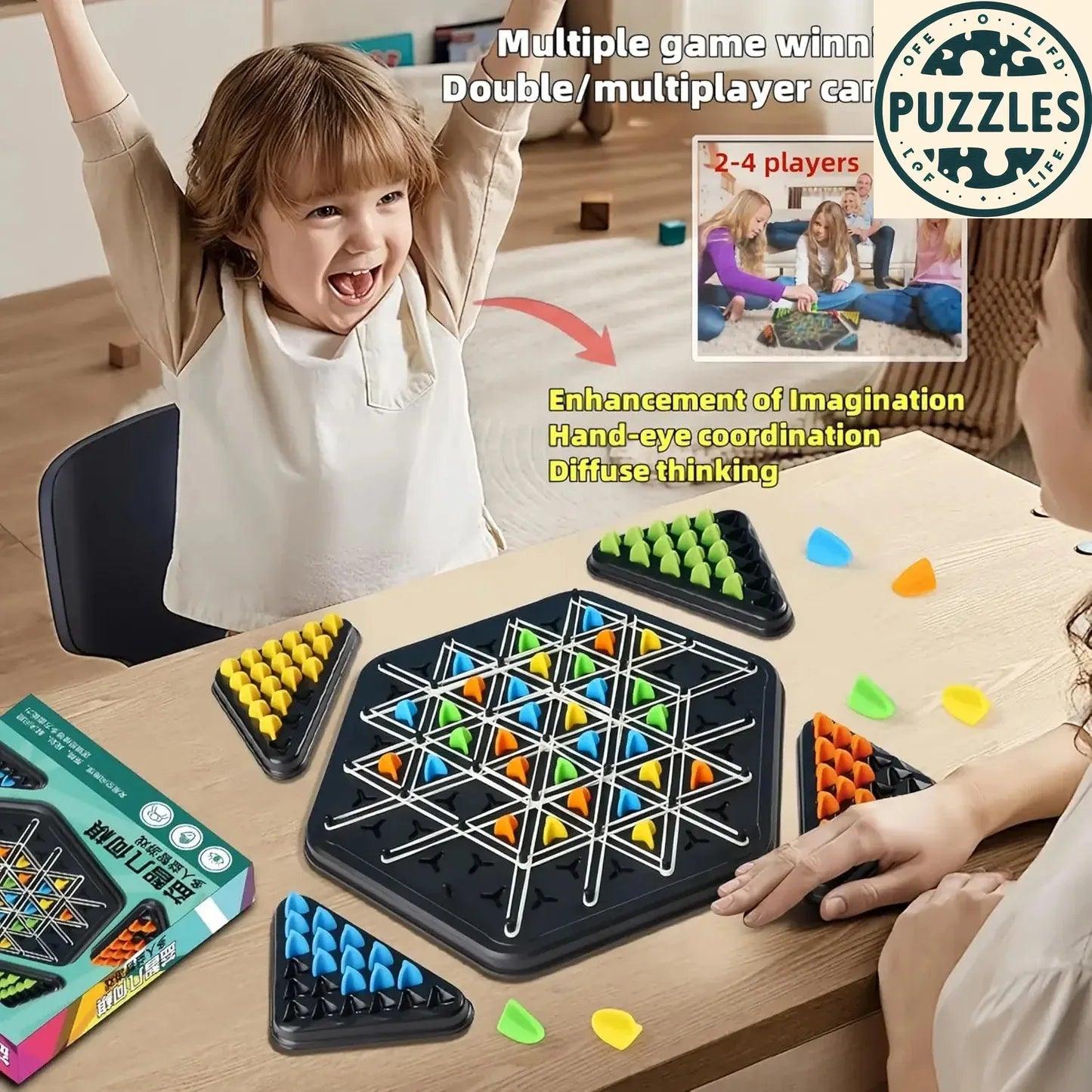 Chain Triangle Chess – Fun & Educational - Puzolife - Puzzles of Life