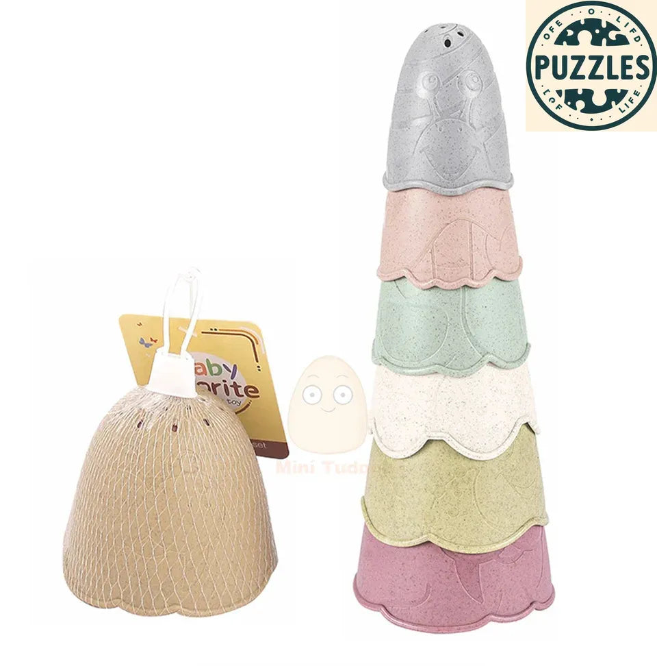 Colorful Stacking Cups - Puzolife - Puzolife - Puzzles of Life