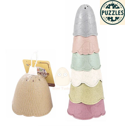 Colorful Stacking Cups - Puzolife - Puzolife - Puzzles of Life