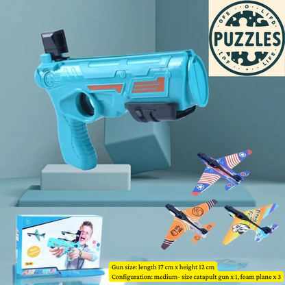 Customizable Sports Toy Aircraft Launcher - Puzolife - Puzzles of Life