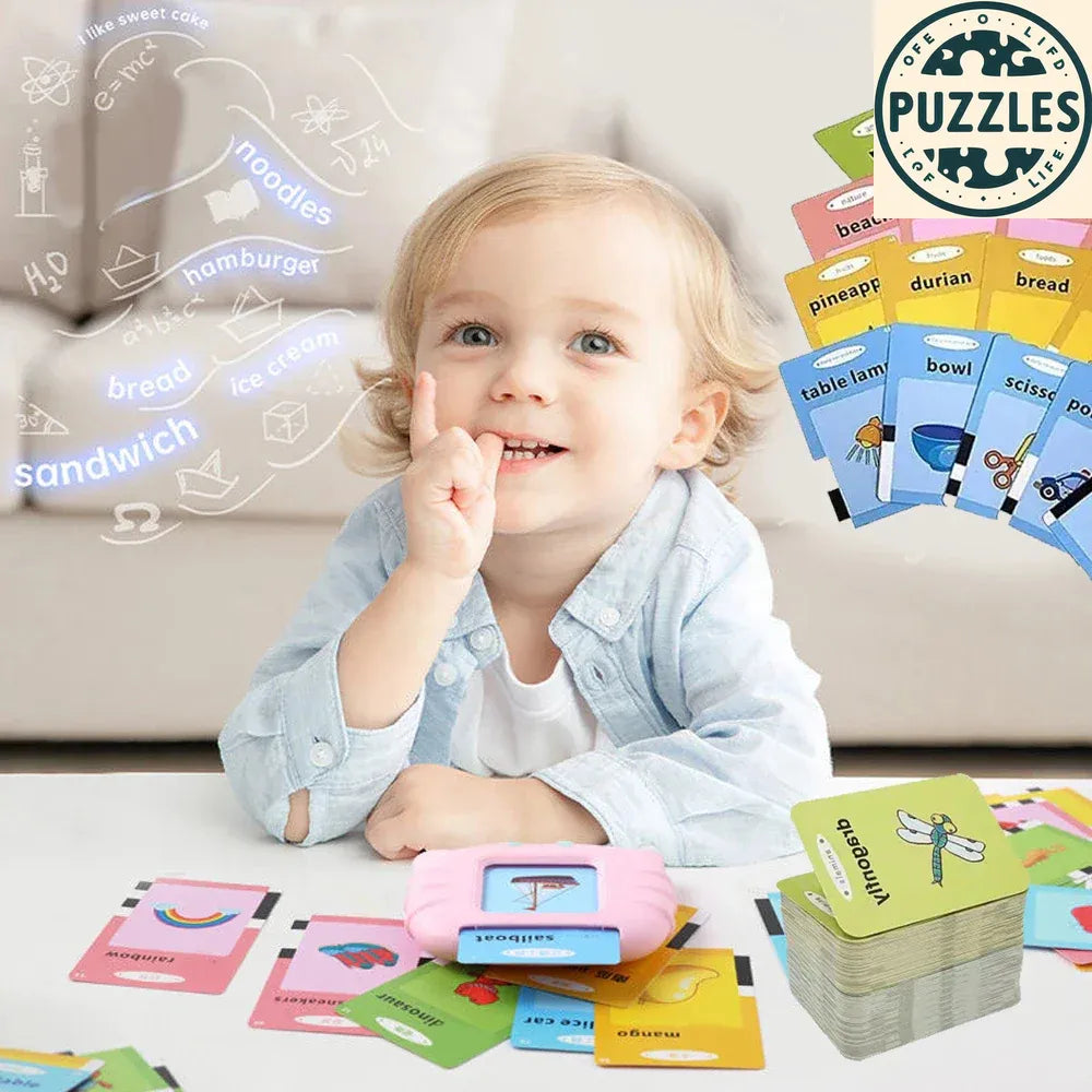 Kids' English Learning Talking Flashcards - Puzzles