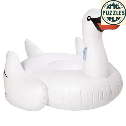Giant Swan Pool Float 175x120 - Puzolife - Puzolife - Puzzles of Life