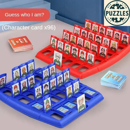 Guess Who I Am Board Game – Fun Logical Reasoning Puzzle for Kids - Puzzles