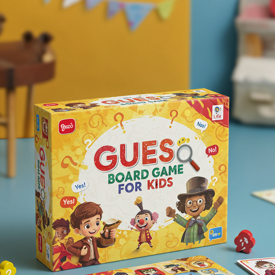 Guess Who I Am Board Game – Fun Logical Reasoning Puzzle for Kids - Puzolife - Puzzles of Life