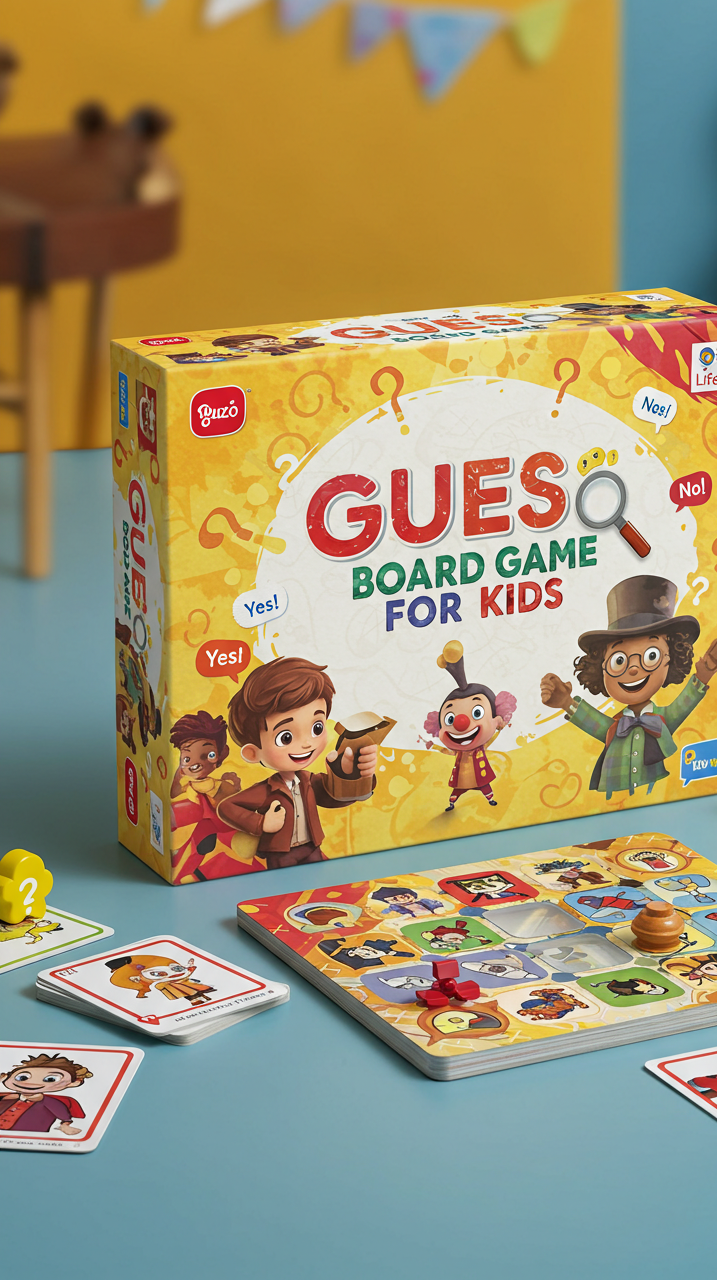 Guess Who I Am Board Game – Fun Logical Reasoning Puzzle for Kids - Puzolife - Puzzles of Life