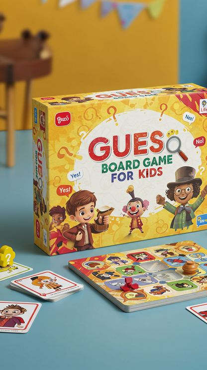 Guess Who I Am Board Game – Fun Logical Reasoning Puzzle for Kids - Puzolife - Puzzles of Life