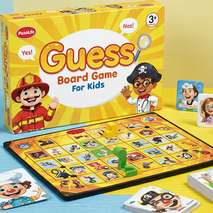Guess Who I Am Board Game – Fun Logical Reasoning Puzzle for Kids - Puzolife - Puzzles of Life