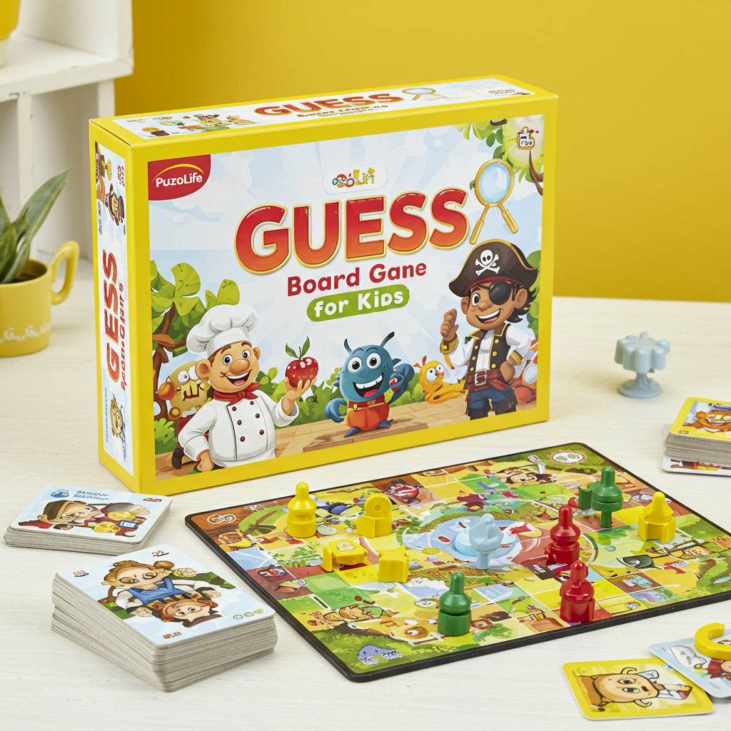 Guess Who I Am Board Game – Fun Logical Reasoning Puzzle for Kids - Puzolife - Puzzles of Life