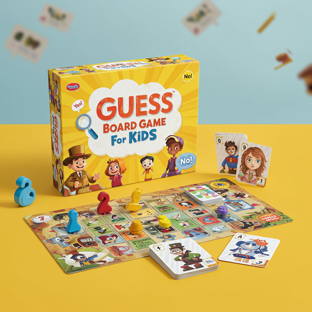 Guess Who I Am Board Game – Fun Logical Reasoning Puzzle for Kids - Puzolife - Puzzles of Life