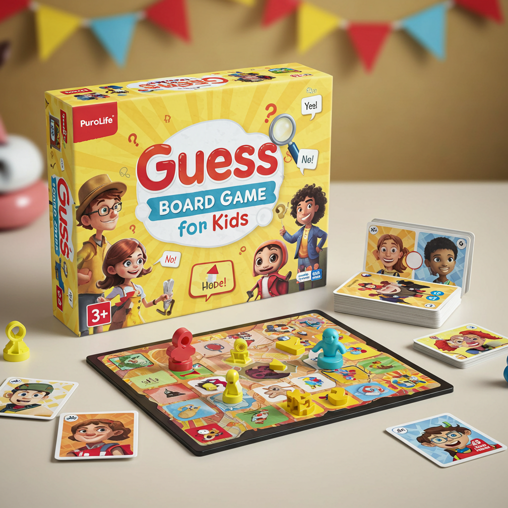 Guess Who I Am Board Game – Fun Logical Reasoning Puzzle for Kids - Puzolife - Puzzles of Life