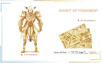 3D Metal Puzzle – Knight of Firmament Model Building Kit - Puzzles