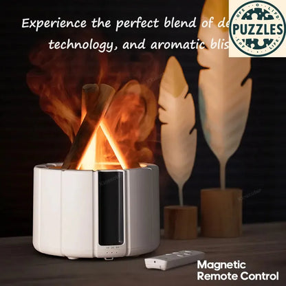 Kinscoter Flame Aroma Diffuser - Puzolife - Puzolife - Puzzles of Life