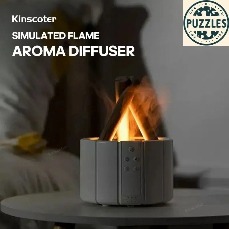 Kinscoter Flame Aroma Diffuser - Puzolife - Puzolife - Puzzles of Life