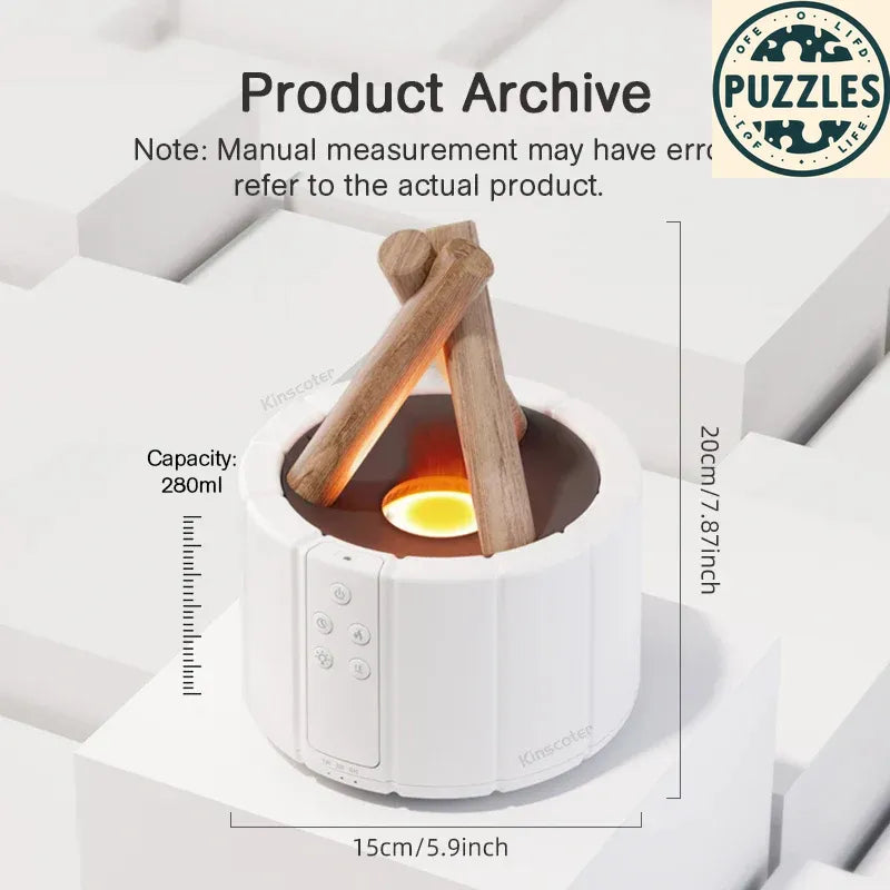 Kinscoter Flame Aroma Diffuser - Puzolife - Puzolife - Puzzles of Life
