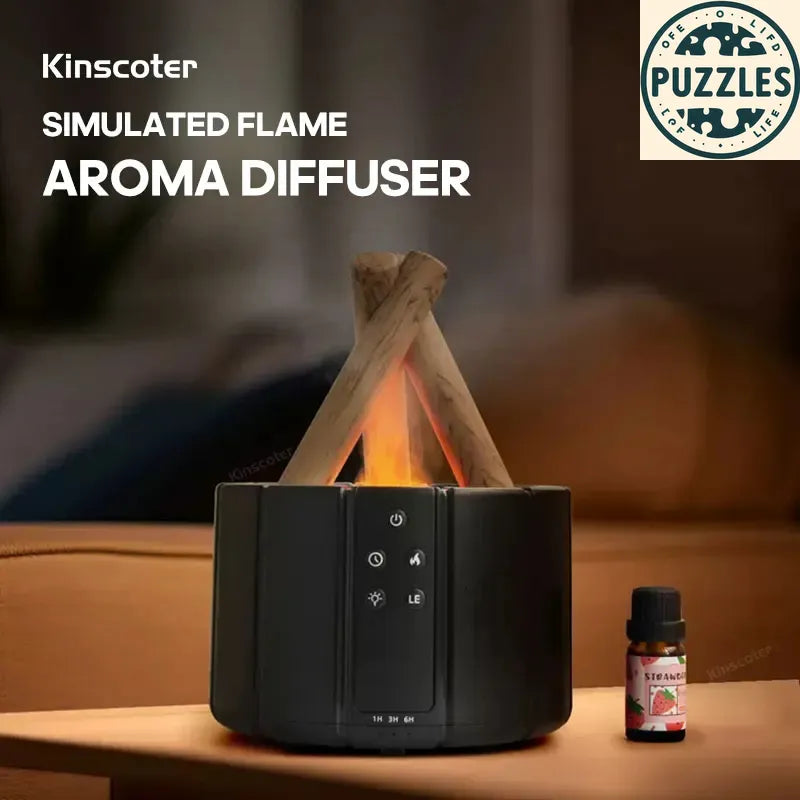 Kinscoter Flame Aroma Diffuser - Puzolife - Puzolife - Puzzles of Life