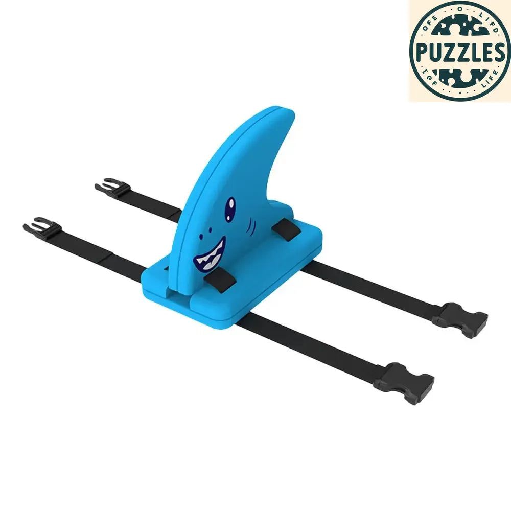 Kid Shark Fin Back Float Board Blue - Puzolife - Puzolife - Puzzles of Life