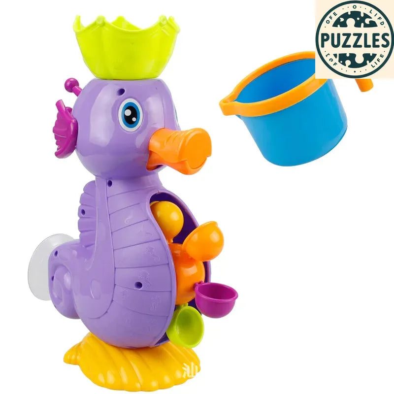 Cute Yellow Duck & Elephant Bath Toy - Puzolife - Puzolife - Puzzles of Life