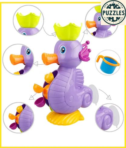 Cute Yellow Duck & Elephant Bath Toy - Puzolife - Puzolife - Puzzles of Life