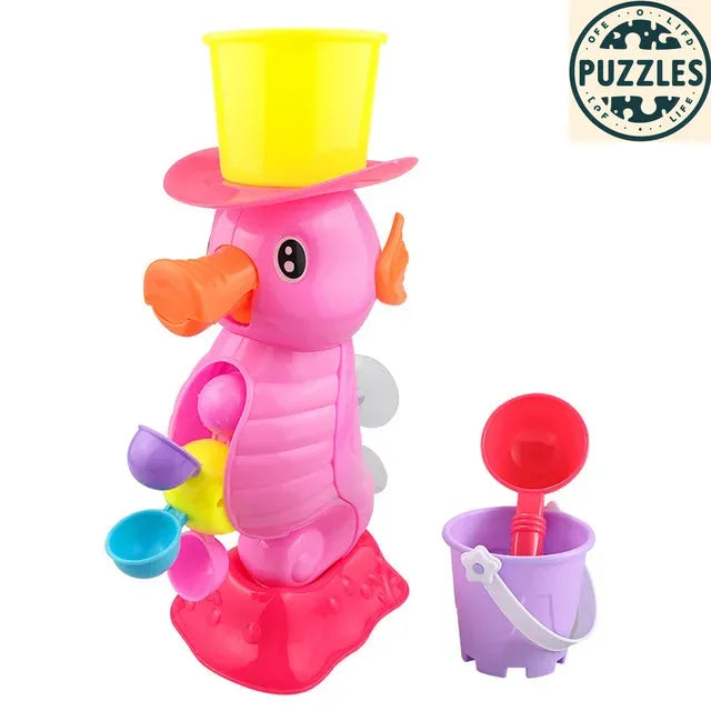 Cute Yellow Duck & Elephant Bath Toy - Puzolife - Puzolife - Puzzles of Life